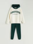 Boys' Thick Hoodie Tracksuit