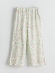 Girls' Elastic Waist Loose Pants