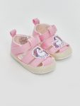 LCW STEPS Pink Velcro Baby Girl Sandals