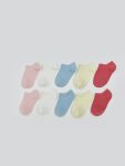 LCW Baby Pink Basic Girls' Socks - Pack of 10