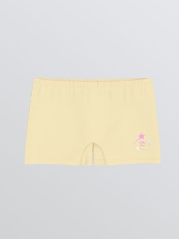 Printed Girl's Boxer Shorts Set of 3