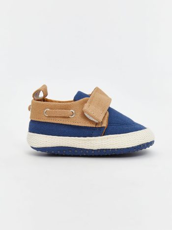 LCW STEPS Navy Velcro Baby Boy Pre-Walking Shoes