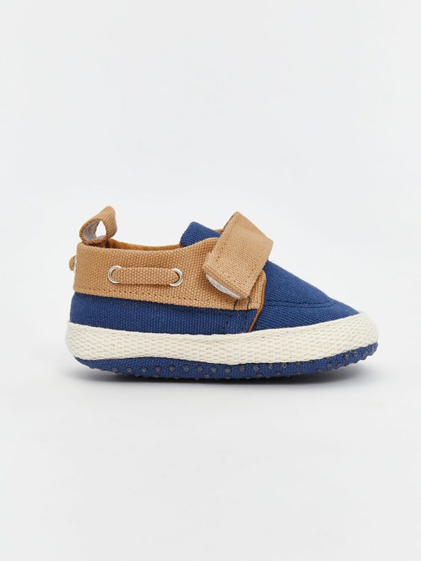 LCW STEPS Navy Velcro Baby Boy Pre-Walking Shoes