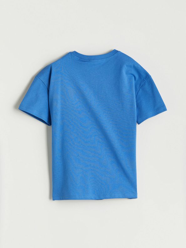 LCW Kids Blue Superman Printed Boys T-Shirt
