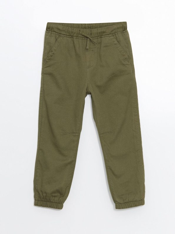 LCW Kids Haki Elastic Waist Boys Jogger Pants