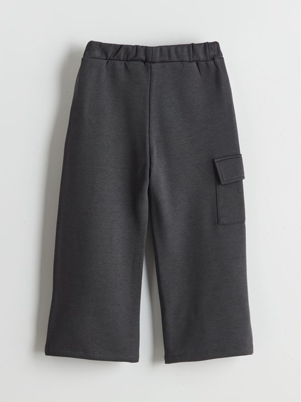 LCW Kids Grey Minnie Mouse Printed Girls Sweatpants