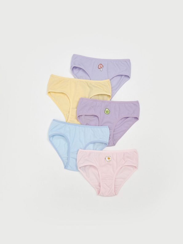 Printed Girls' Boxer Shorts Set of 3