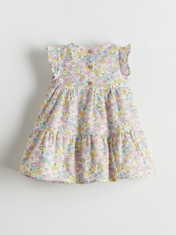 LCW Baby Lilac Floral Dress for Girls
