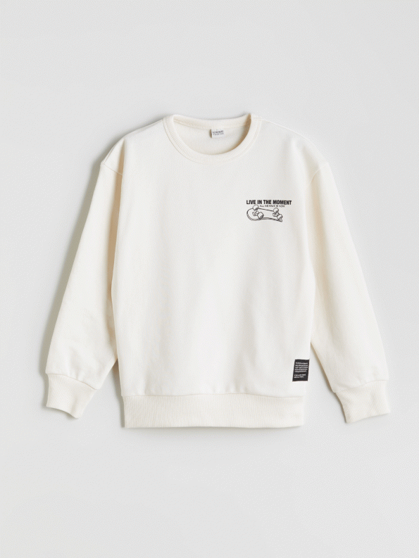 Boys' Stand Collar Sweatshirt