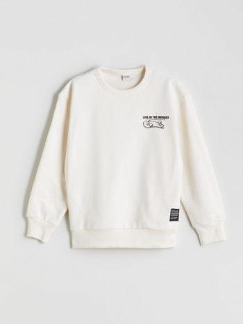 Boys' Stand Collar Sweatshirt