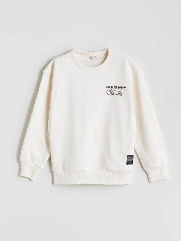 Boys' Stand Collar Sweatshirt