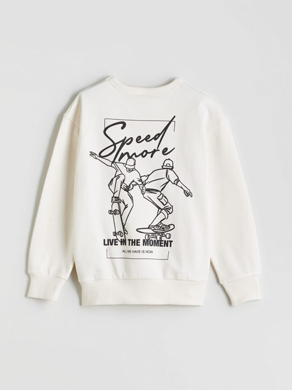 Boys' Stand Collar Sweatshirt