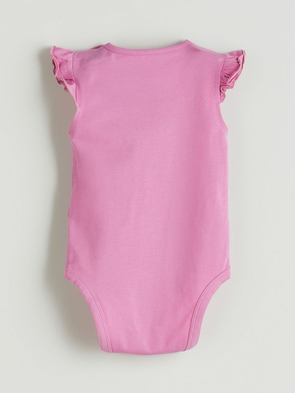 LCW Baby Ecru Basic Girls' Snap Bodysuit Set