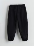 Elastic Waist Basic Flared Trousers for Girls