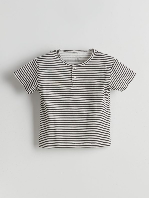 LCW Baby Striped T-Shirt and Shorts Set