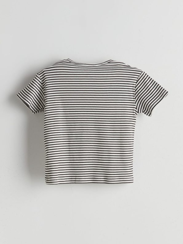 LCW Baby Striped T-Shirt and Shorts Set
