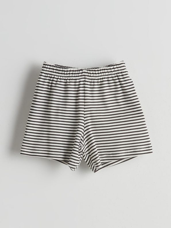 LCW Baby Striped T-Shirt and Shorts Set