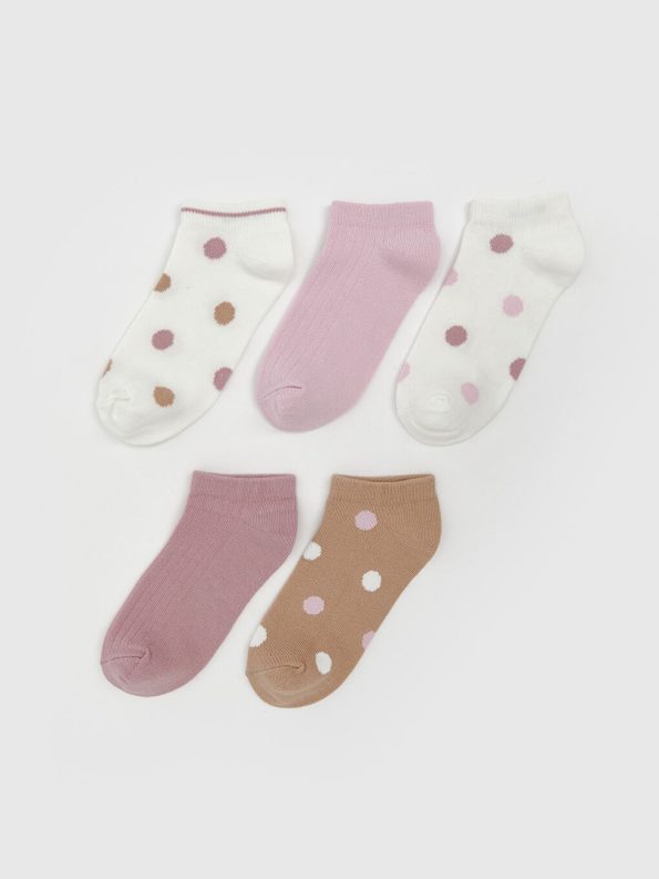Boys' Five-Pack Ankle Socks