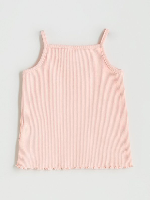 LCW Baby Pink Ribbon Detail Girl Baby Tank Top Set of 3