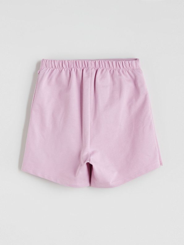 LCW Kids Lilac Elastic Waist Girls' Skirt Shorts