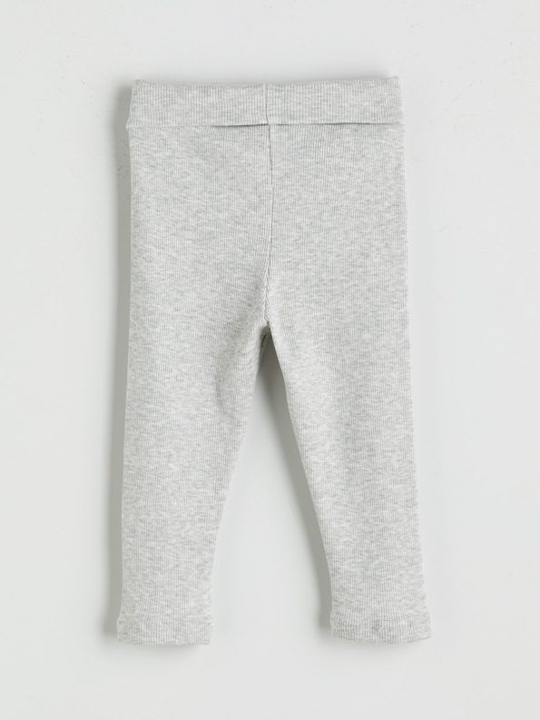 LCW Baby Gray Elastic Waist Pants for Boys