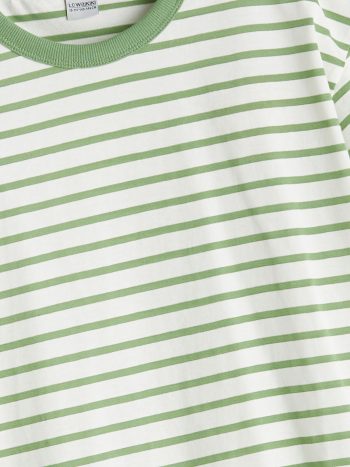 LCW Kids Green Crew Neck Boys T-Shirt