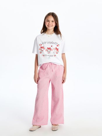 LCW Kids White My Melody Printed Girls T-Shirt
