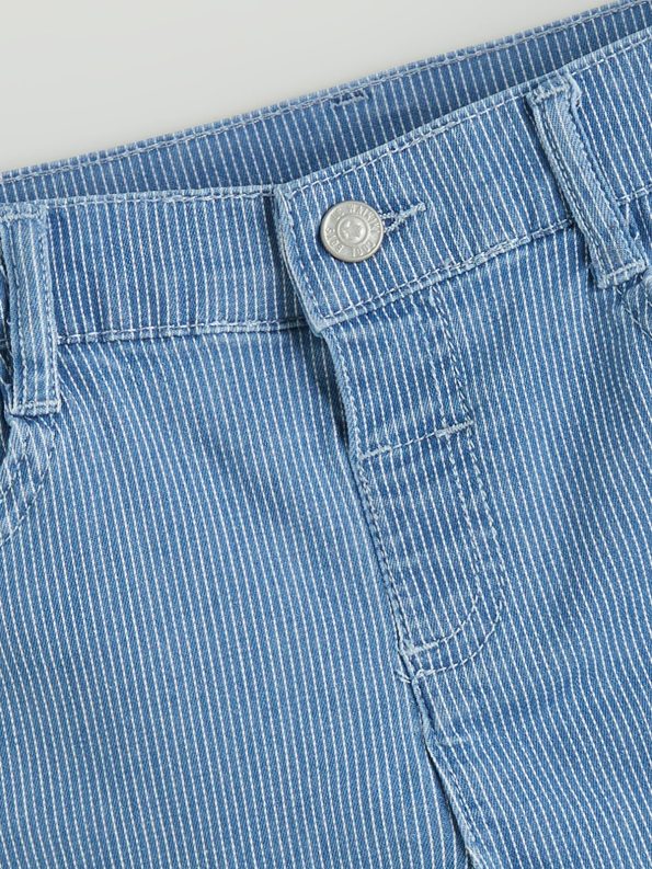 LCW Kids Indigo Striped Boys Denim Shorts