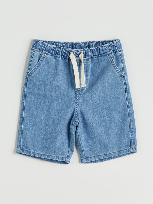 LCW Kids Indigo Basic Pocket Boy's Denim Shorts