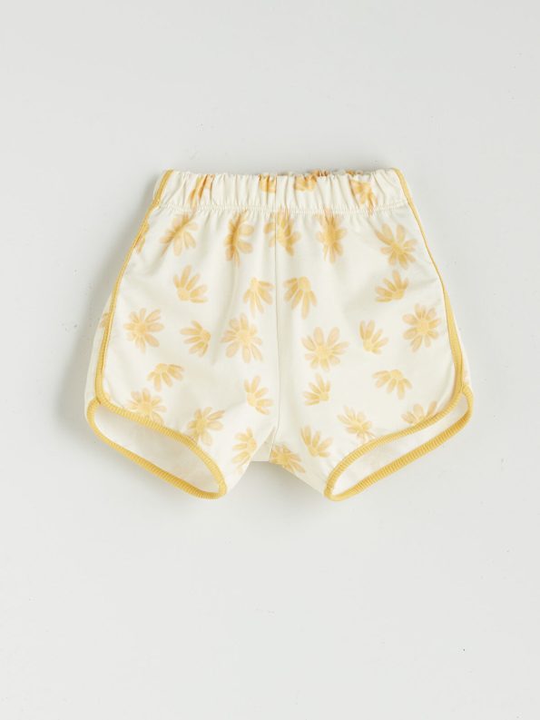 LCW Baby Floral T-Shirt and Shorts Set
