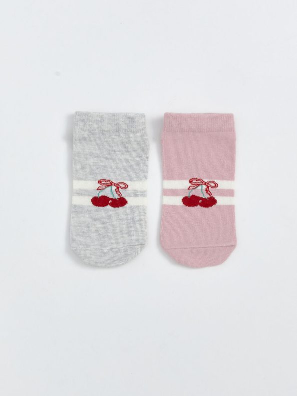 Patterned Girl's Ballerina Socks Set of 5