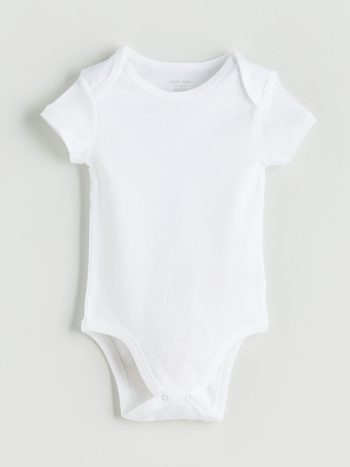 Baby Boy Romper and Bib Set