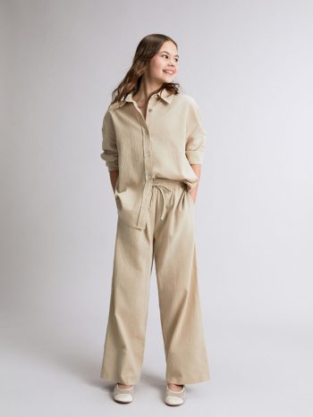 Elastic Waist Soft Touch Girls' Sweatpants