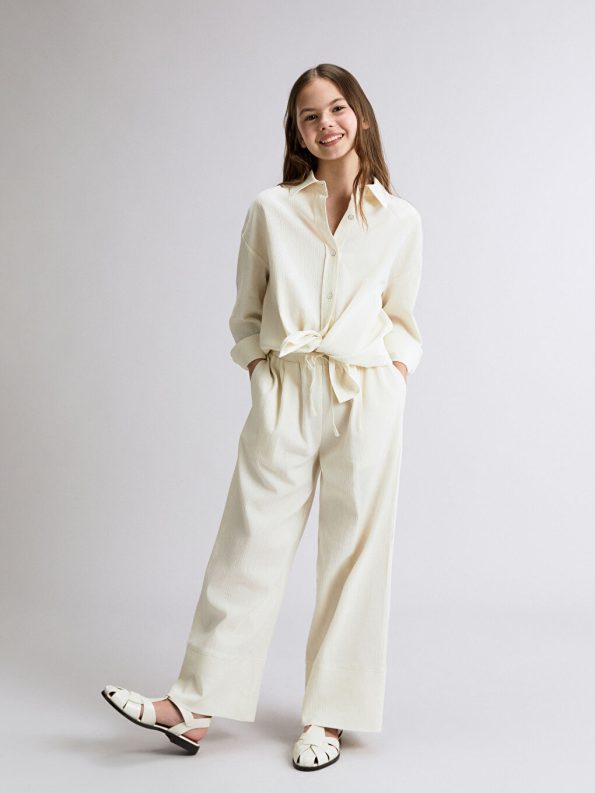 Girls' Elastic Waist Pants