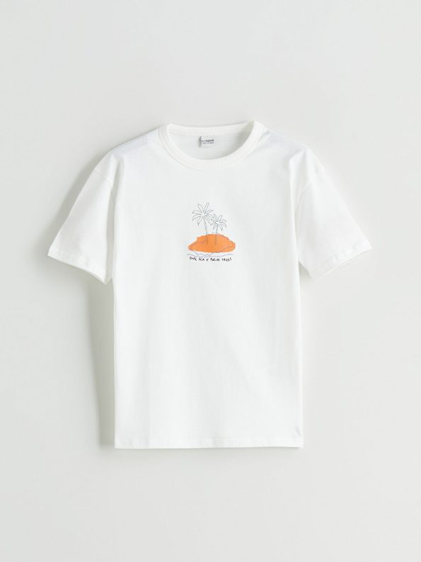 Boys' Basic Crew Neck T-Shirt