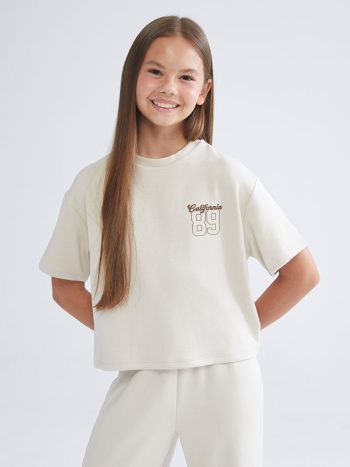 Girls' Elastic Waist Cargo Pants