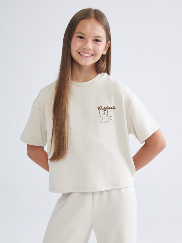 Girls' Elastic Waist Cargo Pants