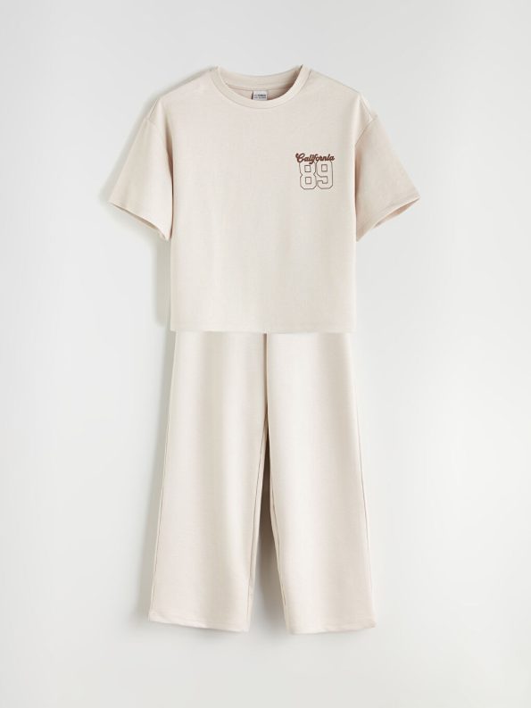 Girls' Elastic Waist Cargo Pants