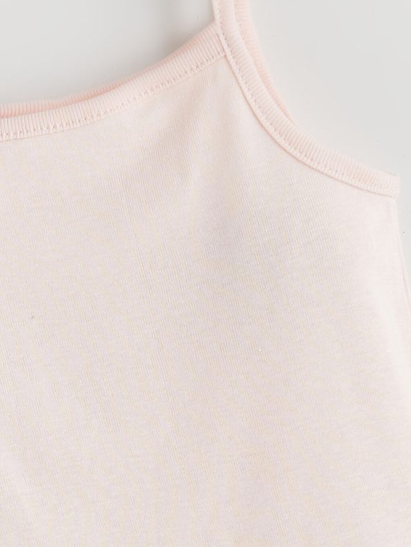 Basic Baby Girl Snap Bodysuits Set of 2