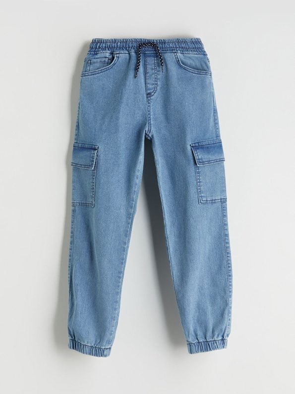 Adjustable Waistband Boys' Denim Pants