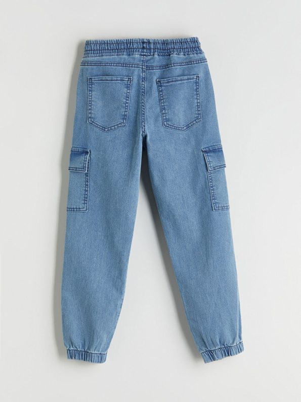 Adjustable Waistband Boys' Denim Pants