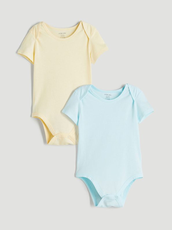 Printed Baby Girl Bodysuit Set of 2