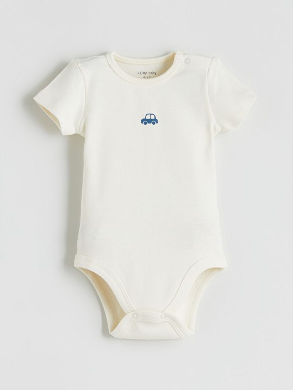 Printed Baby Girl Bodysuit Set of 2