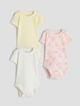 Printed Baby Girl Bodysuit Set of 2