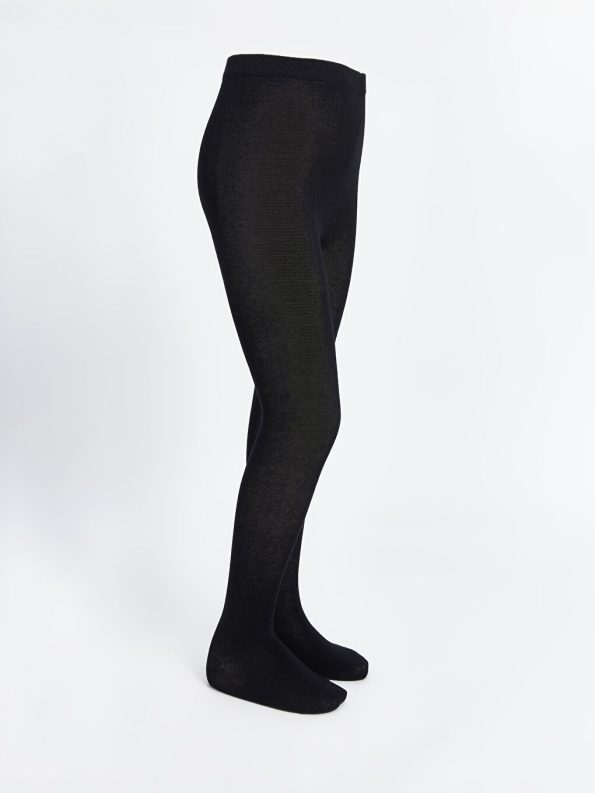 Girls' Elastic Waist Flared Tights