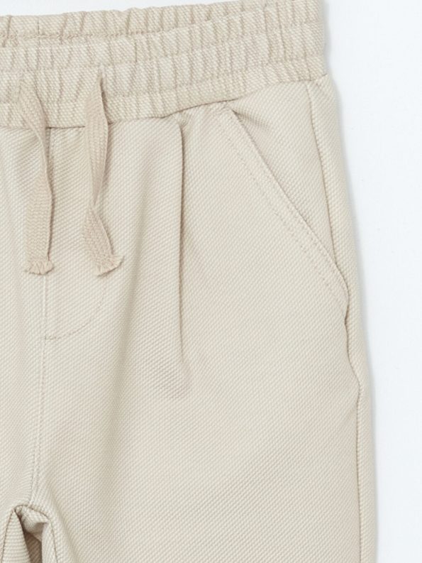 Boys' Elastic Waist Cargo Jogger Pants