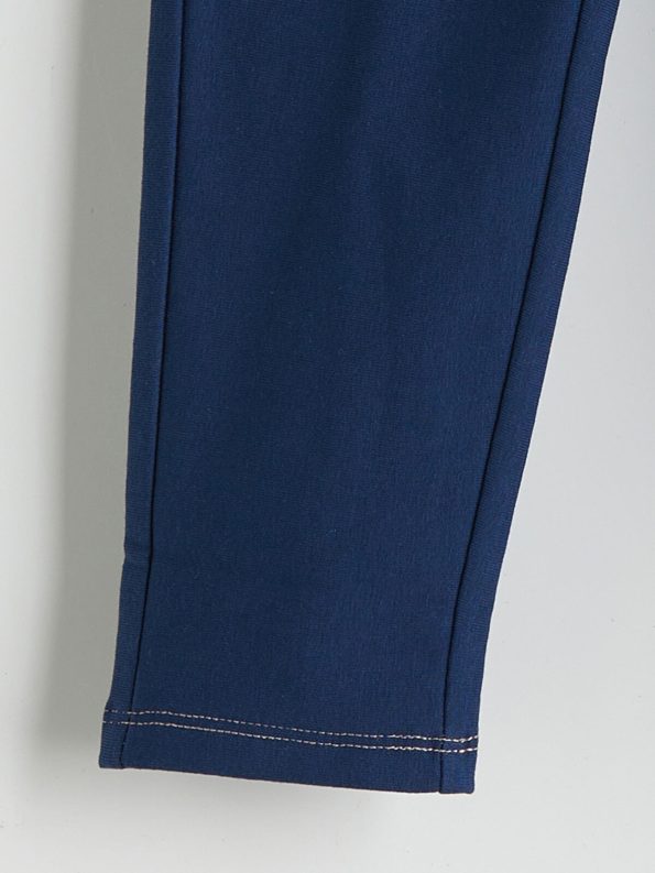 LCW Kids Indigo Girls' Elastic Waist Leggings