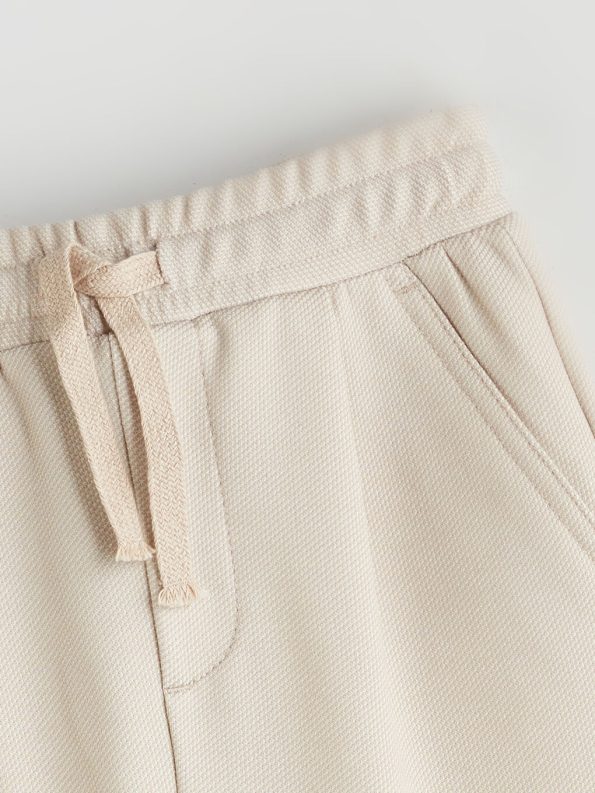Boys' Elastic Waist Cargo Jogger Pants