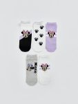 Patterned Boys' Ankle Socks Set of 5