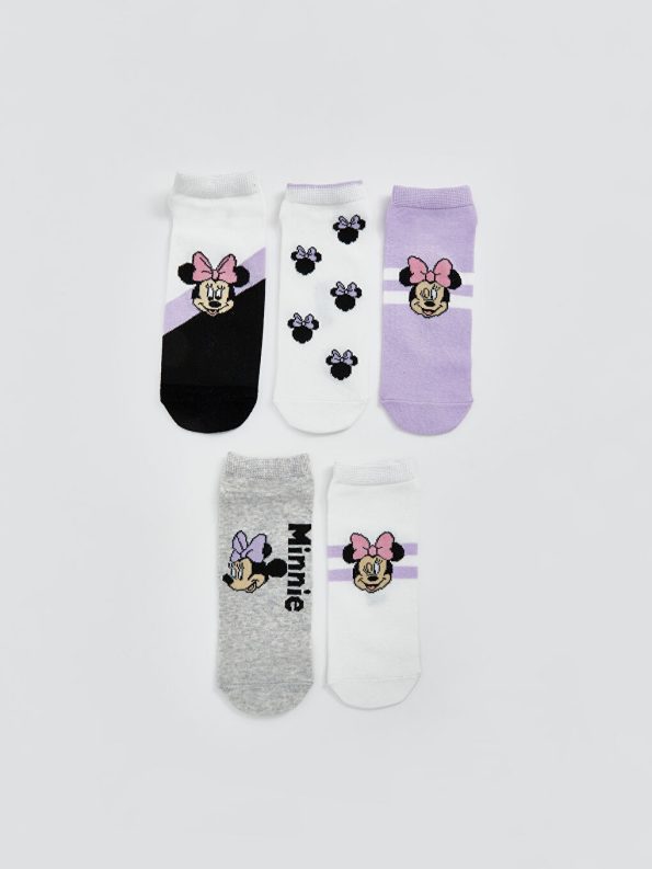 Patterned Boys' Ankle Socks Set of 5